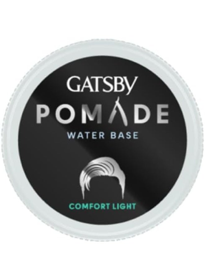 GATSBY Styling Pomade Urban Dry Water Base Natural Finish Look 75G - Image 2